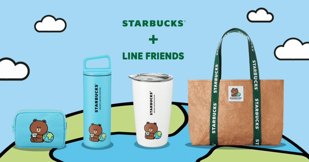 Starbucks® X LINE FRIENDS merchandise to be launched on 22 Apr 2022