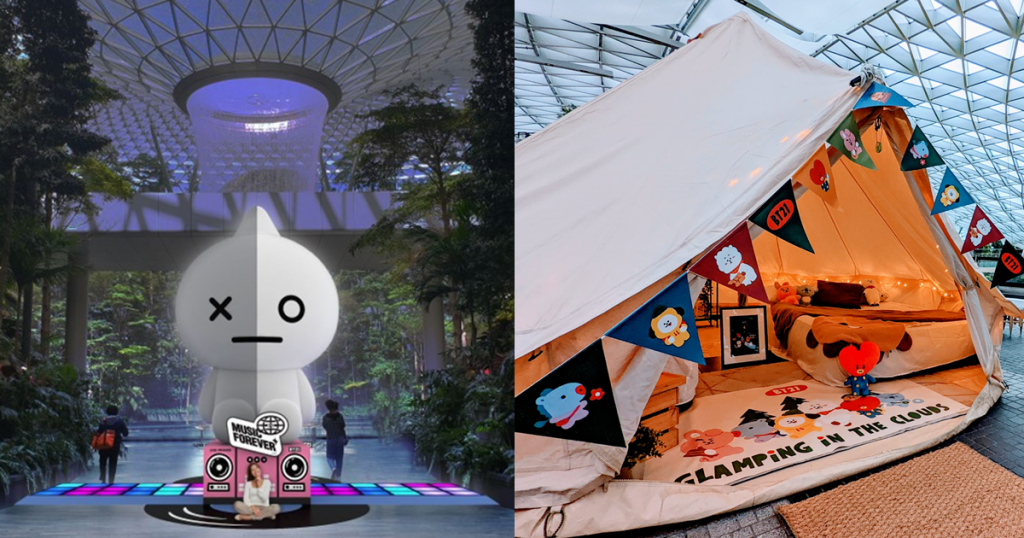BT21 comes to Jewel Changi Airport from 27 May to 17 July 2022