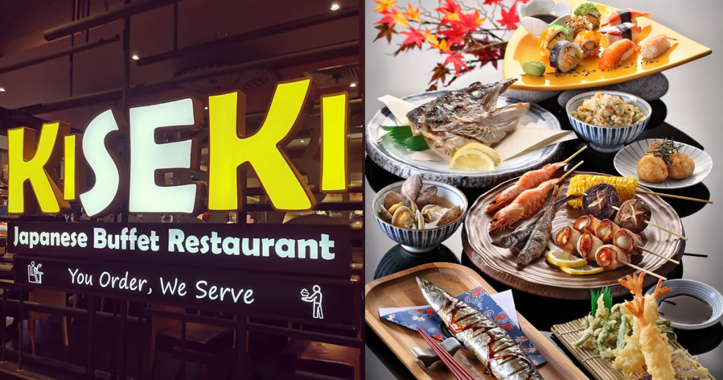 Kiseki Japanese Buffet Restaurant offering mega Japanese buffet from S.80++ from 25 May 22
