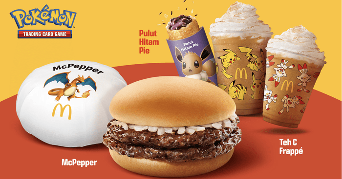 McDonald's unveils the McPepper, Pulut Hitam Pie & Teh C Frappe in exclusive Pokémon packaging from 1 Sep 2022