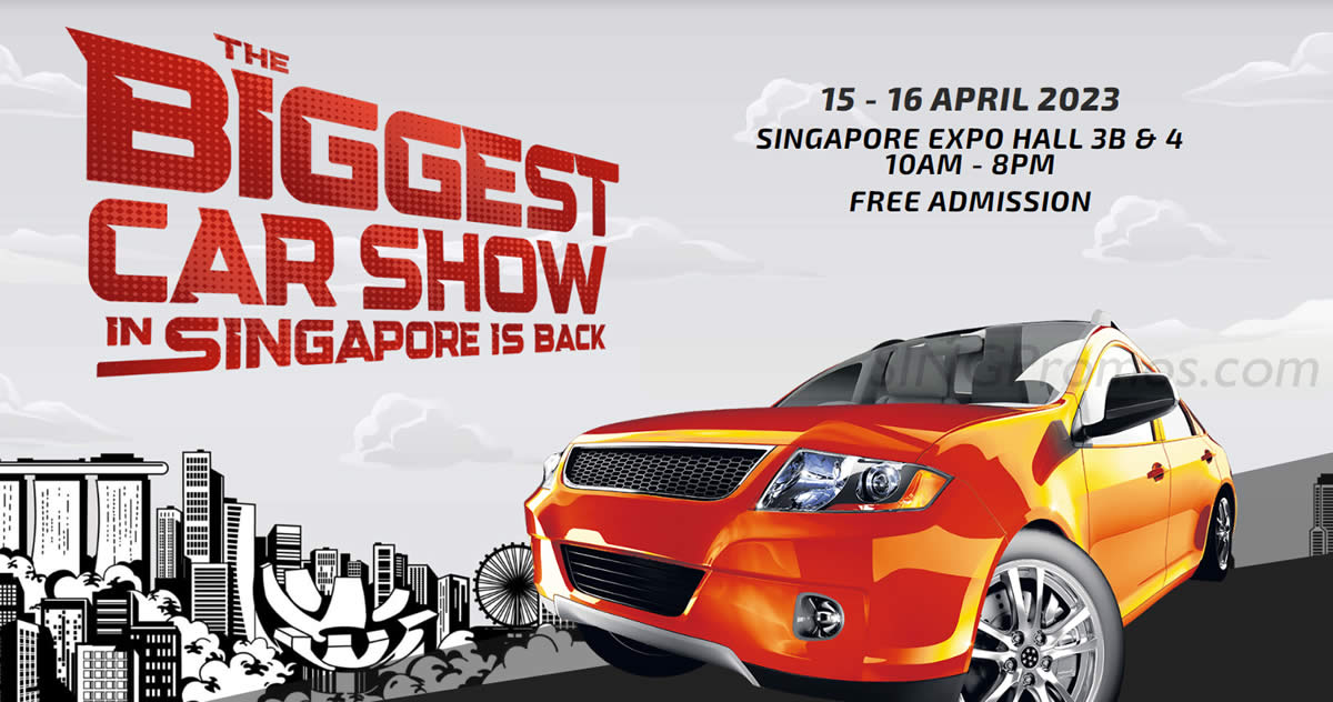 Lobang CarsExpo (Apr 2023) At Singapore Expo From 15 16 Apr 2023