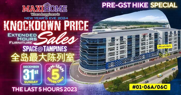 2023 Last 5 Hours Special Sale @Tampines! Factory Direct Prices, Up To 80% Off