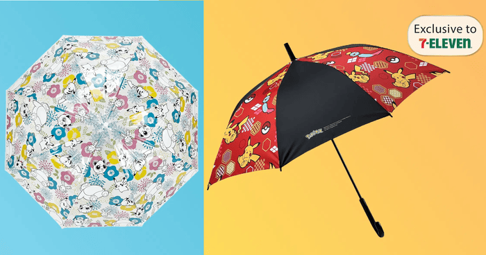 Pokémon umbrella on sale at 7-Eleven for .90 (U.P. .90) from 27 Feb 24