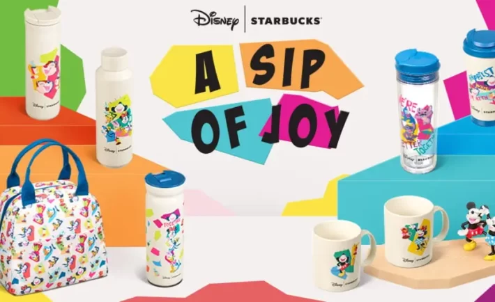 Starbucks Singapore launching limited-edition Disney drinkware and merchandise from 17 Apr 24
